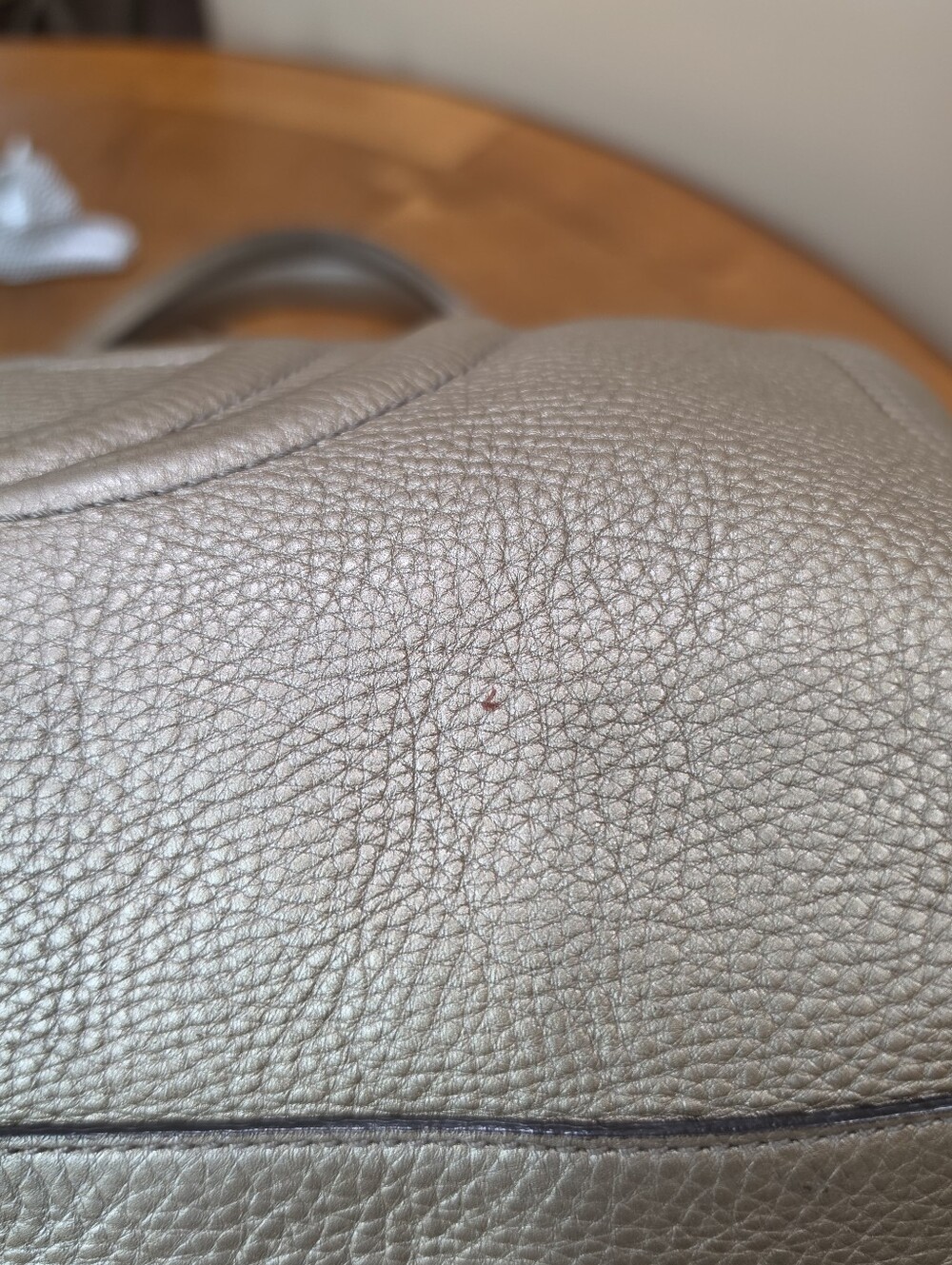 Gucci Soho Hobo Pewter With Matching Zip Around Wallet - Picture 16 of 16